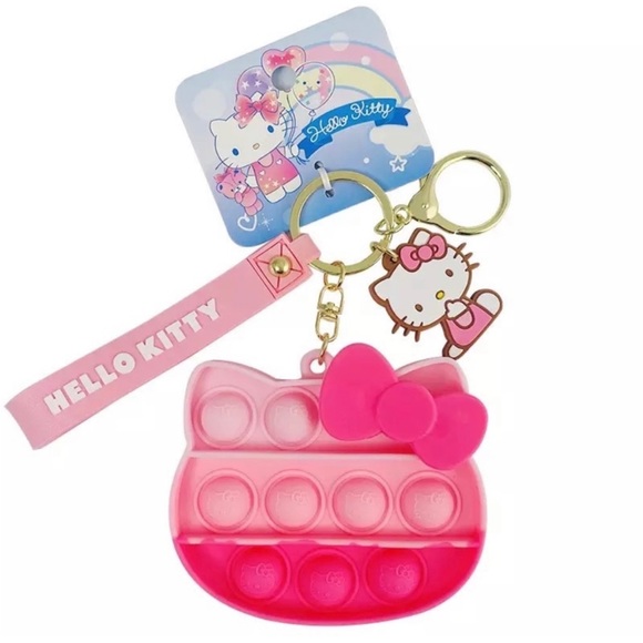 Hello Kitty Accessories Hello Kitty Pop It Keychain Poshmark
